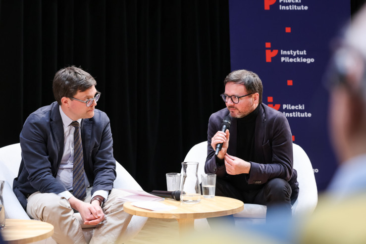 Od lewej: Mateusz Fałkowski, Dr Stephan Stach