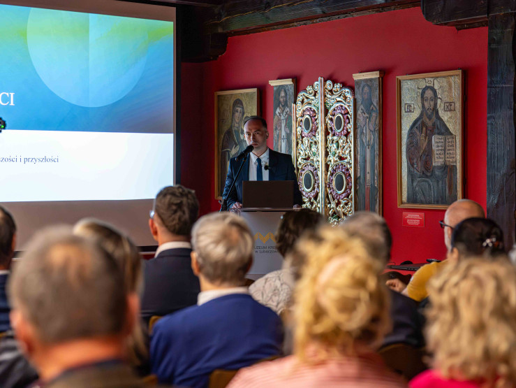 Damian Markowski, profesor Instytutu Pileckiego, Fot. Muzeum Kresów w Lubaczowie