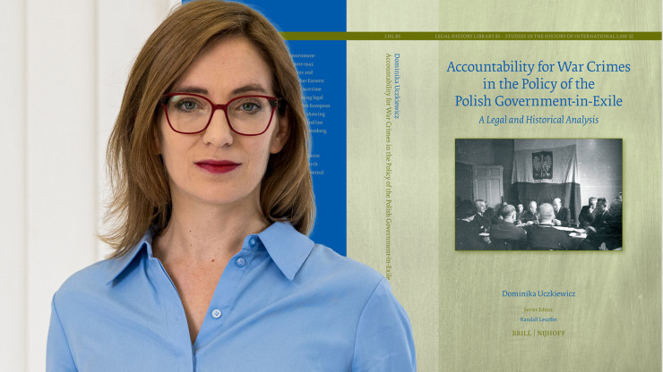 Nakładem wydawnictwa Brill ukazała się monografia dr. Dominiki Uczkiewicz (Ośrodek Badań nad Totalitaryzmami) pt. „Accountability for War Crimes in the Policy of the Polish Government-in-Exile. A Legal and Historical Analysis”, jako 85. tom serii Studies in the History of International Law (Legal History Library).