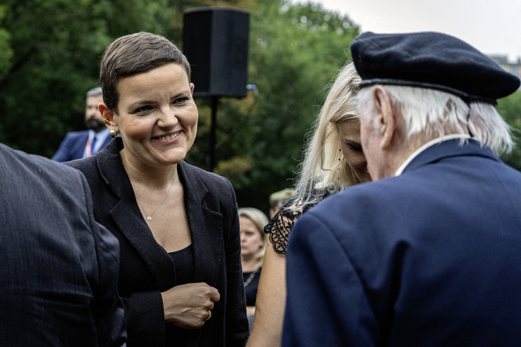 Uroczystości związane z Powstaniem Warszawskim na Cmentarzu Wolskim